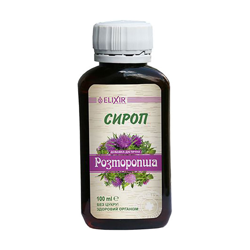 Фітосироп Еліксір Розторопша, 100 мл